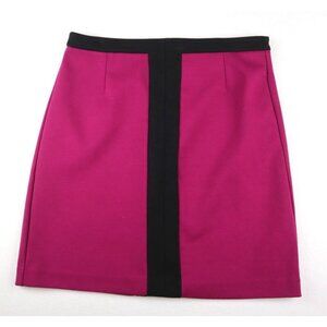Laundry By Shelli Segal Pink and Black Pencil Skirt